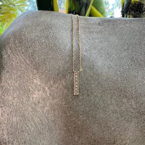 Dana Rebecca Designs Sylvie Bar Necklace